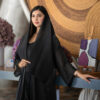 Organza Abayas - Black