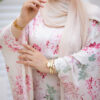 Butterfly Abaya - Pink