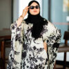 Butterfly Abaya - Black