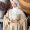 Jacquard Abayas - Matte Gold